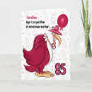 Search for funny 85th birthday cards For her
