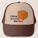 Search for boxing hats Think outside the box