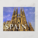 Search for gaudi cathedral postcards Europe