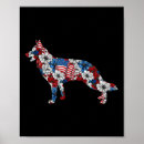 Search for german shepherd posters Flag