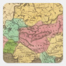 Search for coloured map stickers Hand