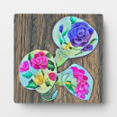 Search for acrylic plaques Flowers