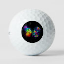 Search for flower golf balls Black