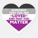 Search for asexual flag stickers Heart
