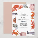 Search for seafood dinner invitations Watercolor