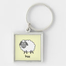 Search for cartoon lamb key rings For her