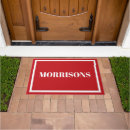 Search for monogrammed doormats Border