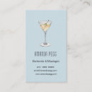 Search for mixology bartender business cards Martini