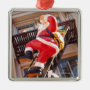 Search for santa claus reindeer christmas tree decorations Xmas