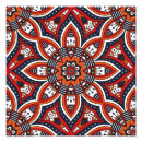 Search for navy blue and orange posters Flower