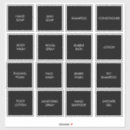 Search for sets labels Minimalist