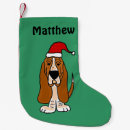 Search for basset hound christmas stockings Funny