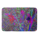 Search for psychedelic bath mats Red