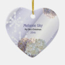 Search for mauve christmas tree decorations Snowflakes