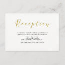 Search for black and gold reception invitations Glam