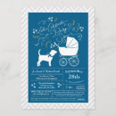 Search for beagles invitations Blue