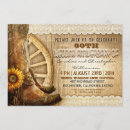 Search for sunflower wedding anniversary invitations Rustic