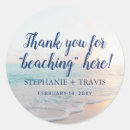 Search for surf wedding stickers Beach