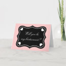 Search for cute bridesmaid cards Bridal