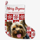 Search for yorkies christmas stockings Dog