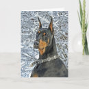 Search for doberman cards Snow