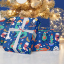 Search for fun christmas wrapping paper Dinosaur