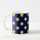 Search for navy blue and yellow mugs Stars