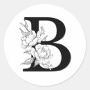 Search for monogram b stickers White