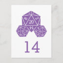 Search for table numbers postcards Modern