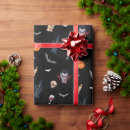 Search for vampire wrapping paper Gothic