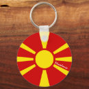 Search for flag of macedonia key rings Travel