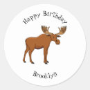Search for cartoon deer stickers Elk