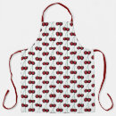 Search for cherry print aprons Red