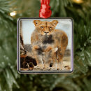 Search for lioness christmas tree decorations Safari