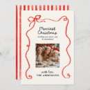 Search for red bow christmas cards Modern