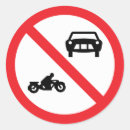 Search for no entry stickers Do not enter