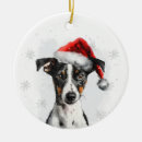 Search for fox christmas tree decorations Santa