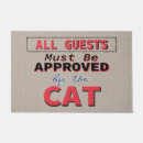 Search for funny cat doormats Modern