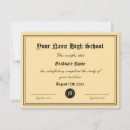 Search for diploma invitations Certificate
