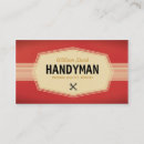 Search for vintage business cards Handyman