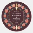 Search for round shield stickers Elegant