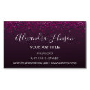 Search for confetti business cards Makeup artist