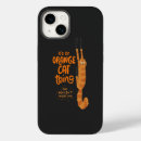 Search for crazy cat iphone cases Orange tabby