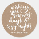 Search for snowy day stickers Winter