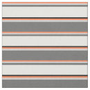 Search for coral and white fabric Striped