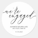 Search for we are engaged stickers Bridal shower