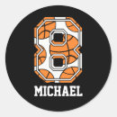 Search for number eight stickers Sport