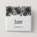 Search for dot flower badges Black