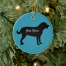 Search for dog silhouette christmas tree decorations Pet
