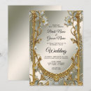 Search for elegant white and gold wedding invitations Stylish